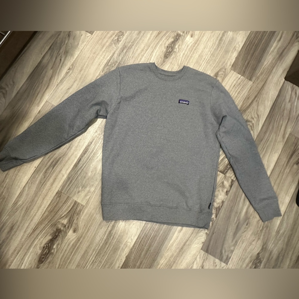 Grey Patagonia Unisex M Crewneck Sweater